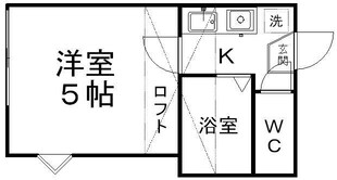 ピースフル泉第３の物件間取画像